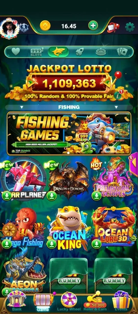 Top Rummy APK screenshot - gameplay interface